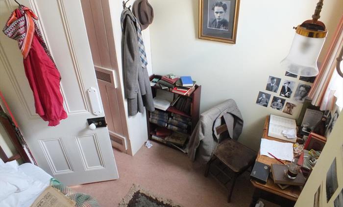 Dylan's tiny bedroom